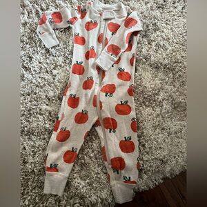 Hanna Andersson Zipper Pajamas, size 12-18 mo